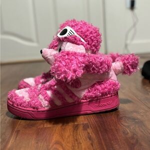 Jeremy Scott Adidas Pink Poodle Shoes
